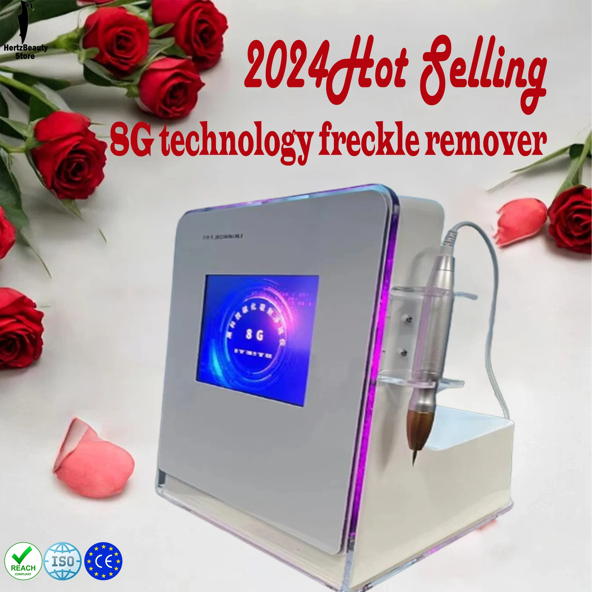 

Pigment removal firming skin, tender skin, wrinkle, whitening and light spots Photoelectric repair 8G technology freckle remover