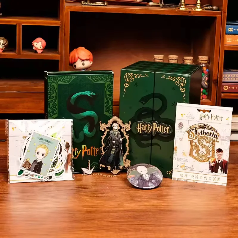 MINISO Original Harry Potter serpent année édition limitée boîte-cadeau 2025 nouveau Malfoy exclusif boîte aveugle Poudlard thème coffret cadeau