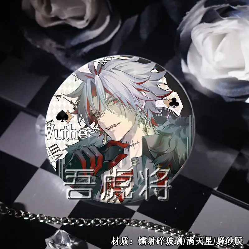 2025 لعبة جديدة Wuthering موجات جيان شانتي بروش BagLapel دبوس تذكارية لينة زر قبعة الزخرفية صفيح شارة فتاة هدية