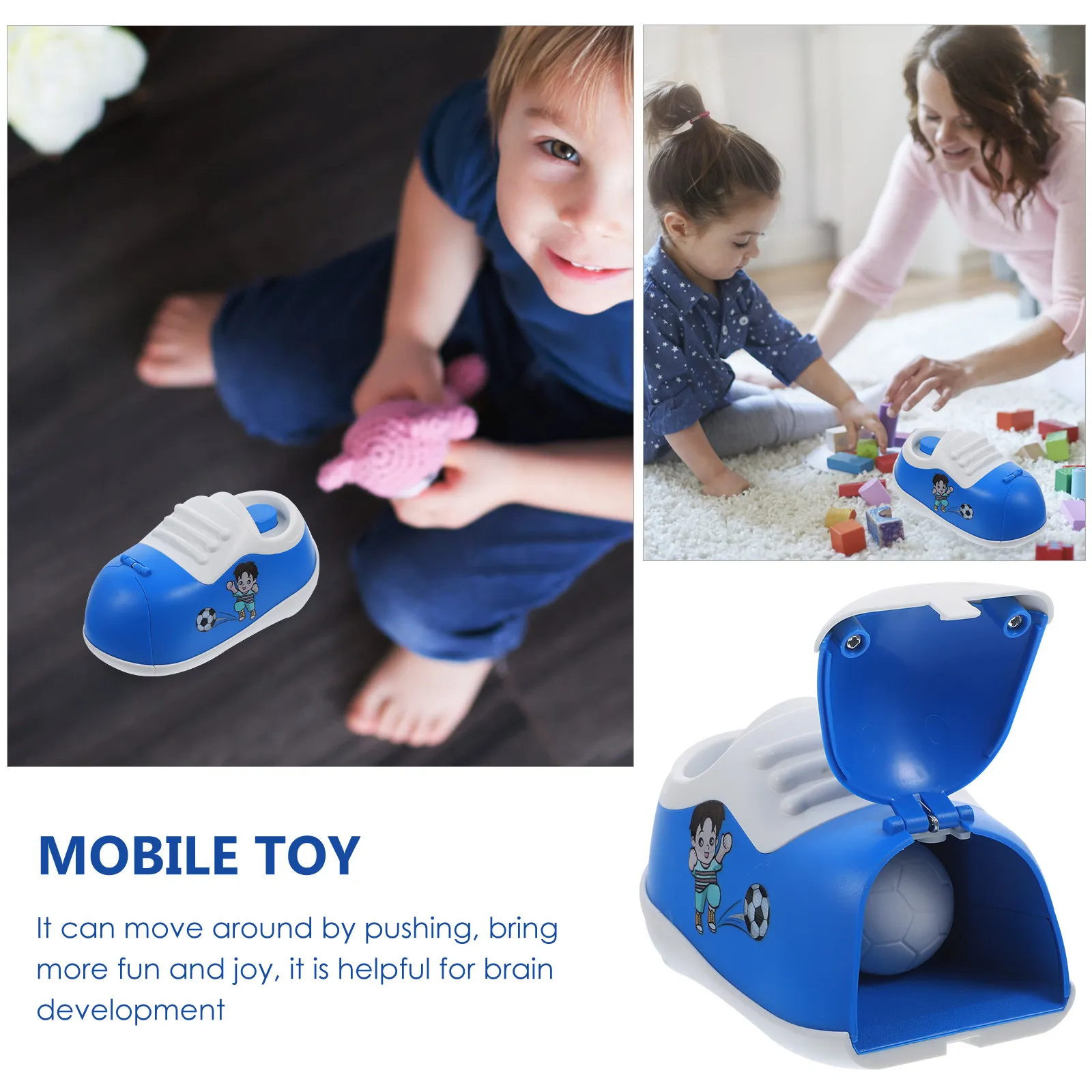 Baby Catapult Car Toy Sliding Shoe Vehicle Game for Toddlers Kids Early Learning Birthday Gift - view 5