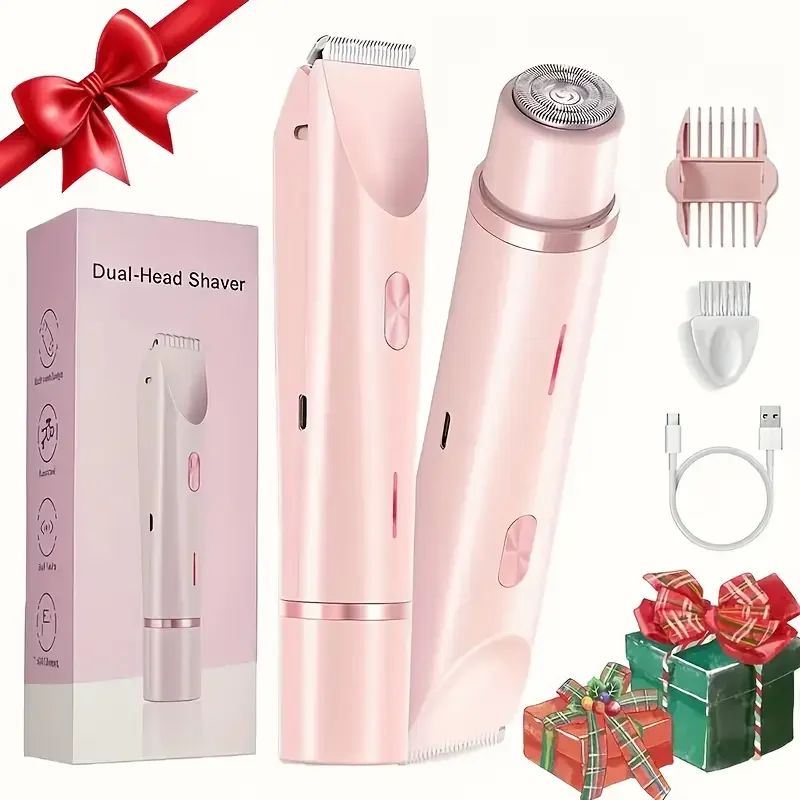 

Painless & Waterproof Ladies' Double-Head Shaver – Full-Body Hair Removal for Beauty Lovers in 2025