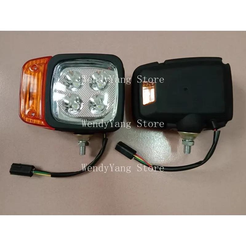 New Wheel Excavator LED Combination Lamp Headlamp with Turn Signal Assembly Forklift Accessorie