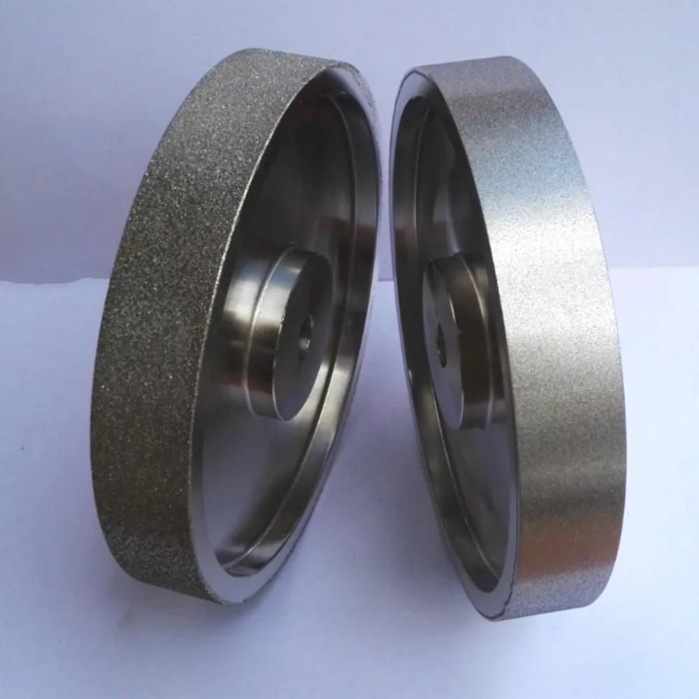 Diamantlegering slijpschijf / wolfraamstaal parallelle slijpschijf / 150x25X 12,7 MM gat diamantwaterslijpschijf