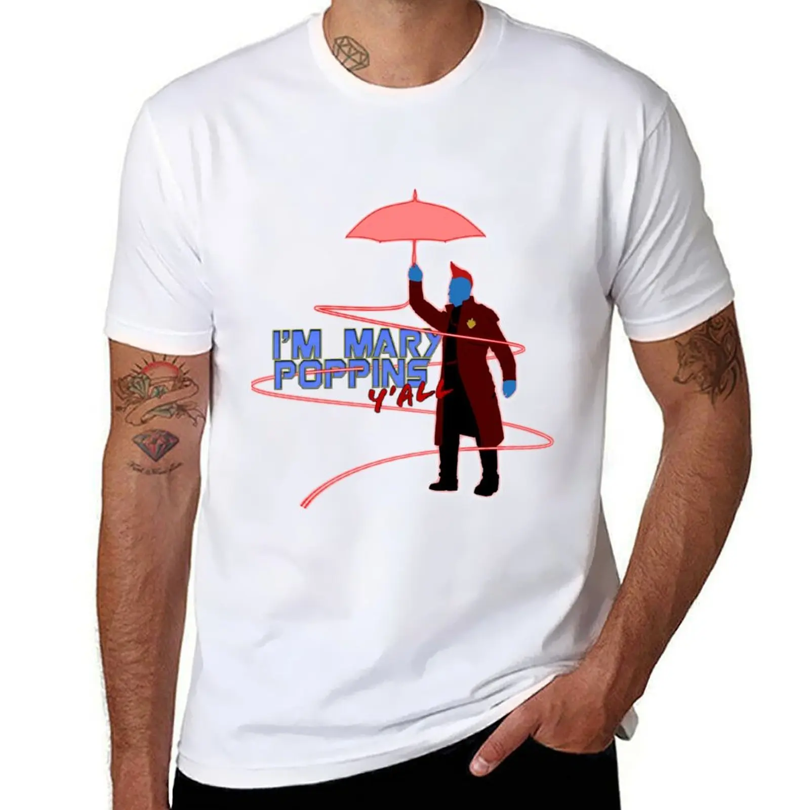 

Футболка I'm Poppins Y'all, мужские футболки для мужчин, мужские футболки с рисунком
