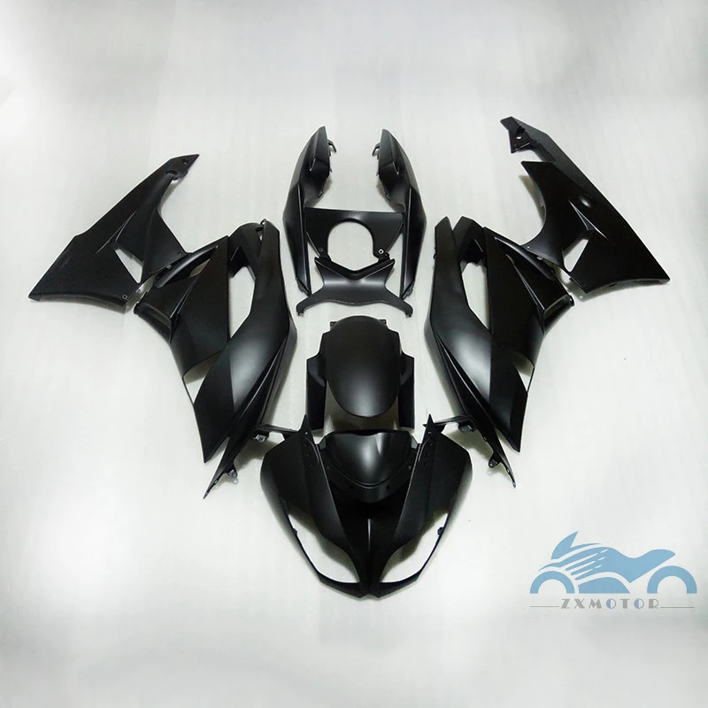 

Custom Motorcycle fairings kit for KAWASAKI Ninja ZX6R 2009 2011 2012 sports fairing kits ZX 6R 636 09-12 matte black bodyworks