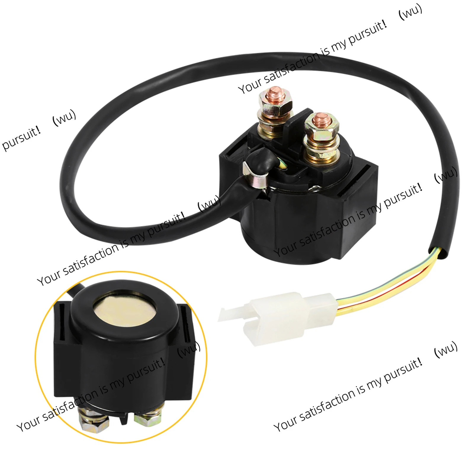 Suitable for Chinese scooters, all-terrain vehicles 50/125/150/250cc start relay solenoid valve