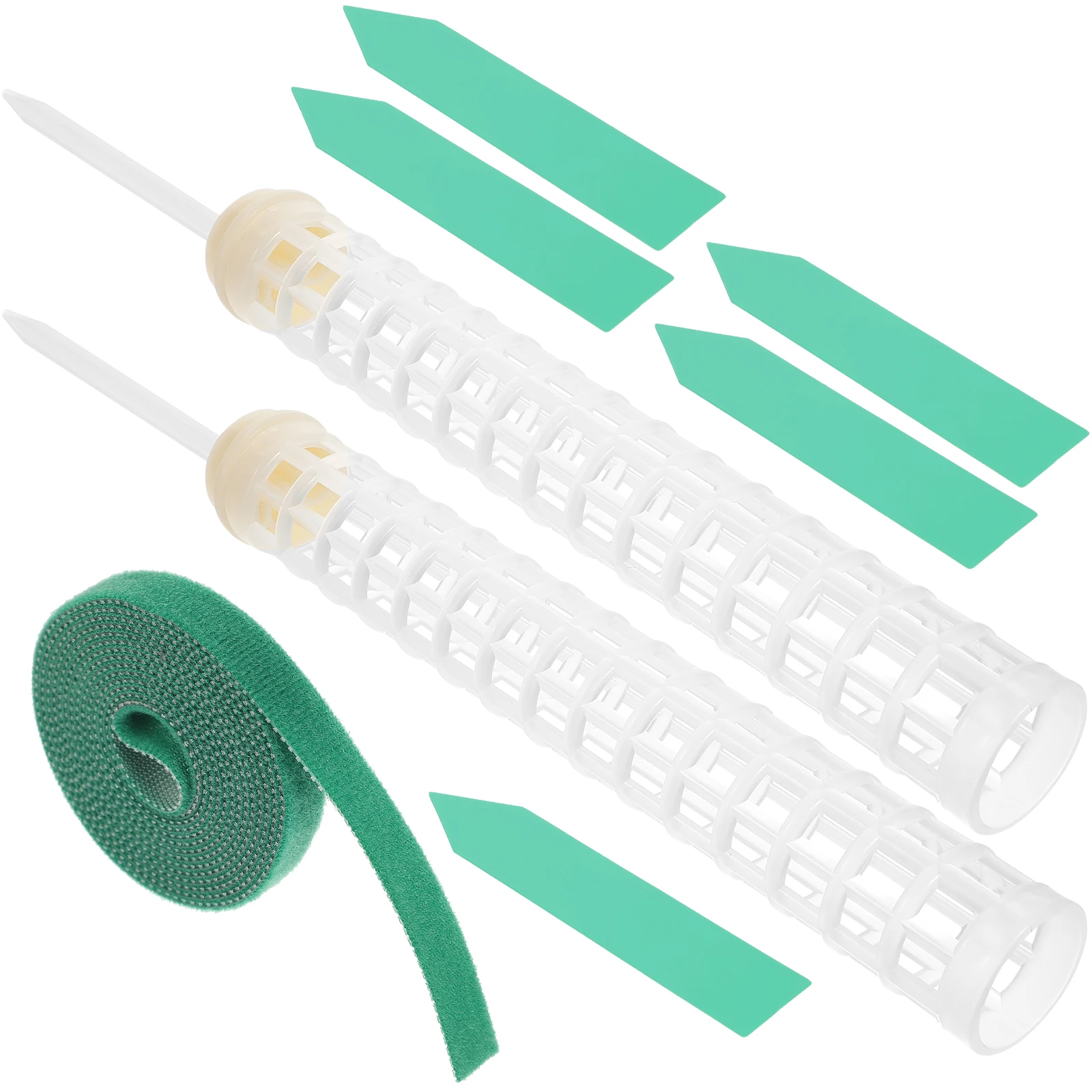 

1Set Moss Pole Climbing Column Plastic Plant Support Trellis for Indoor Outdoor Vines Monstera Climbing Plants Growing Support