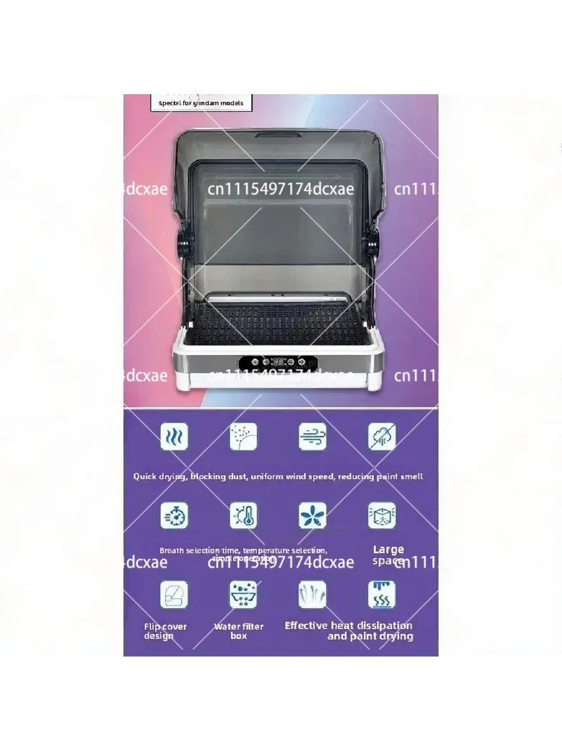 Figure Model Dust Dryer Paint Box Baking Oven Coloring Clip Sealing - Hobby And Craft Accessories for Artists And Collectors