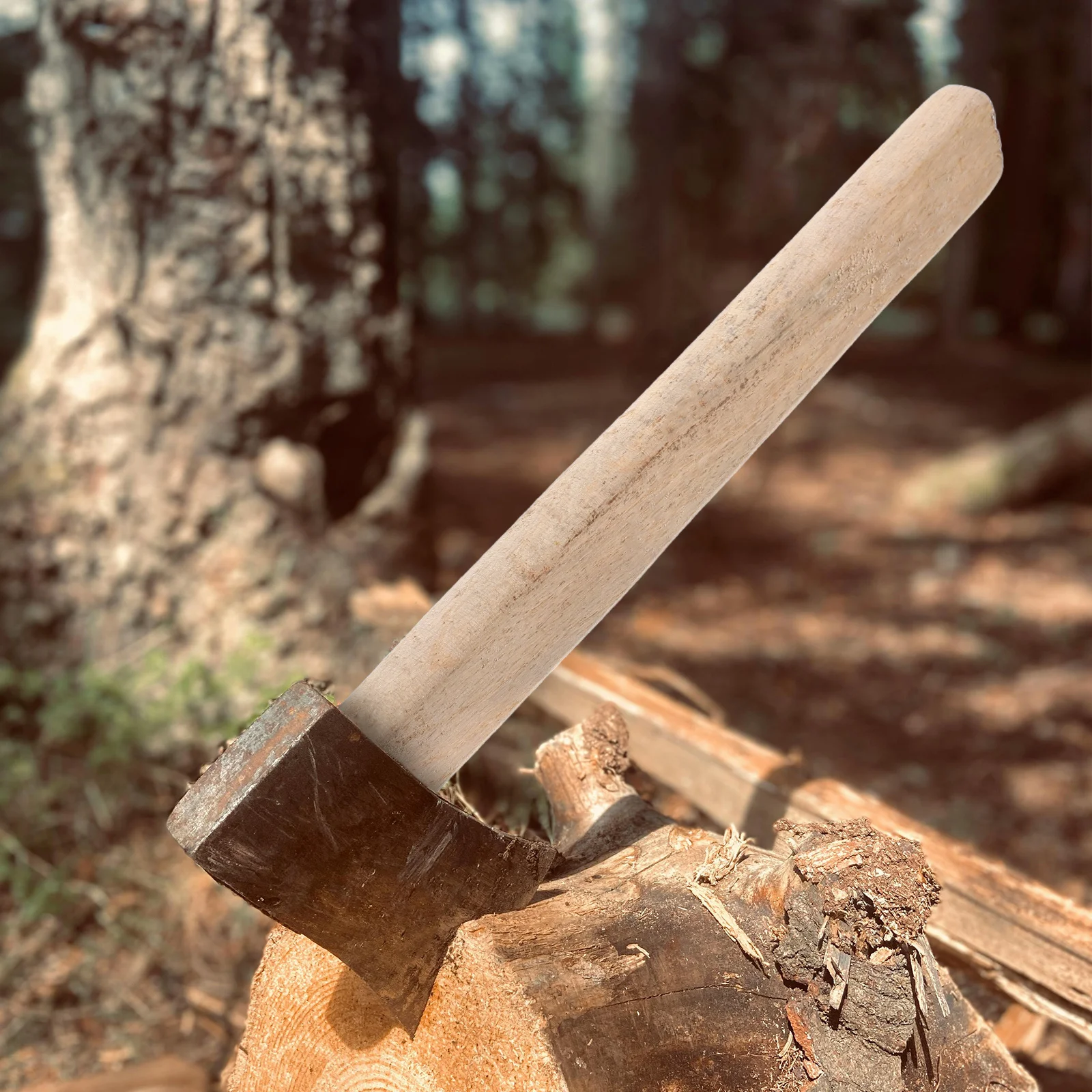 

Wooden Handle Replacement 39cm Hatchet Grip Durable Wood Handle for Camping Outdoor Tool Use Axe Handles Replacement