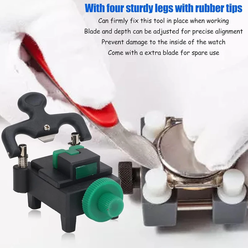 Watch Back Cover Remover Adjustment Quick Removal Snap Watch Back Case Opener Watch Maintenance Repair Tools for Watchmakers