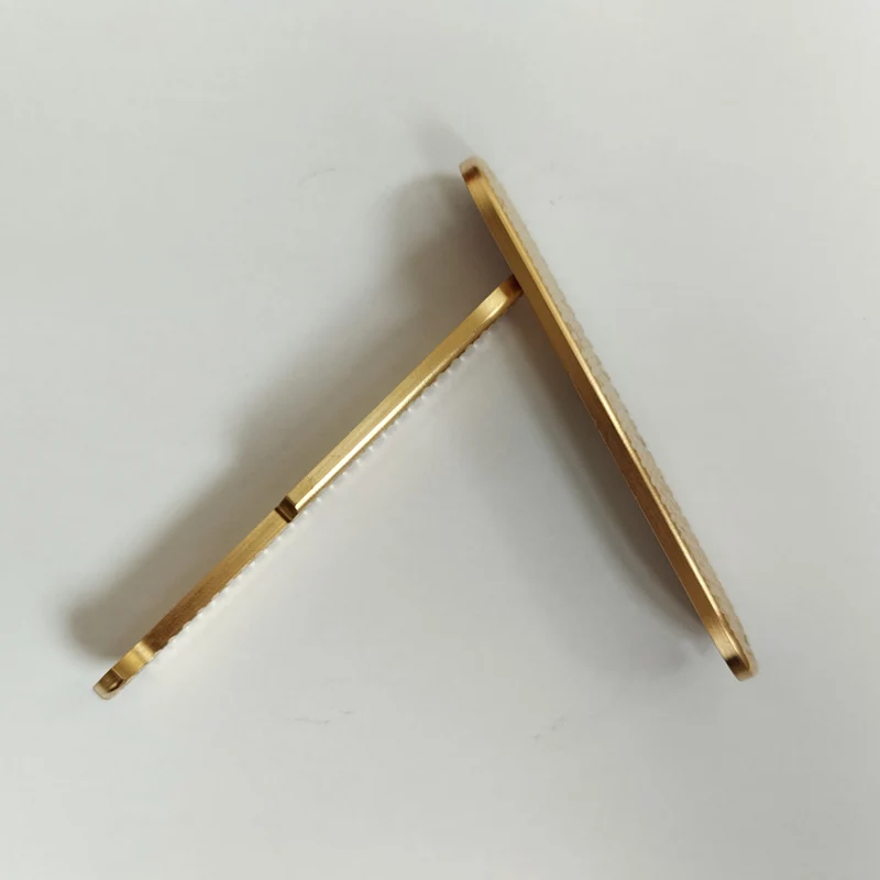 Imagem -04 - Personalizado de Bronze Grip Handle Patches Escamas para 91 mm Canivete Suíço Victorinox Pinças Palito Recortes Faça Você Mesmo Fazer Peças Novo