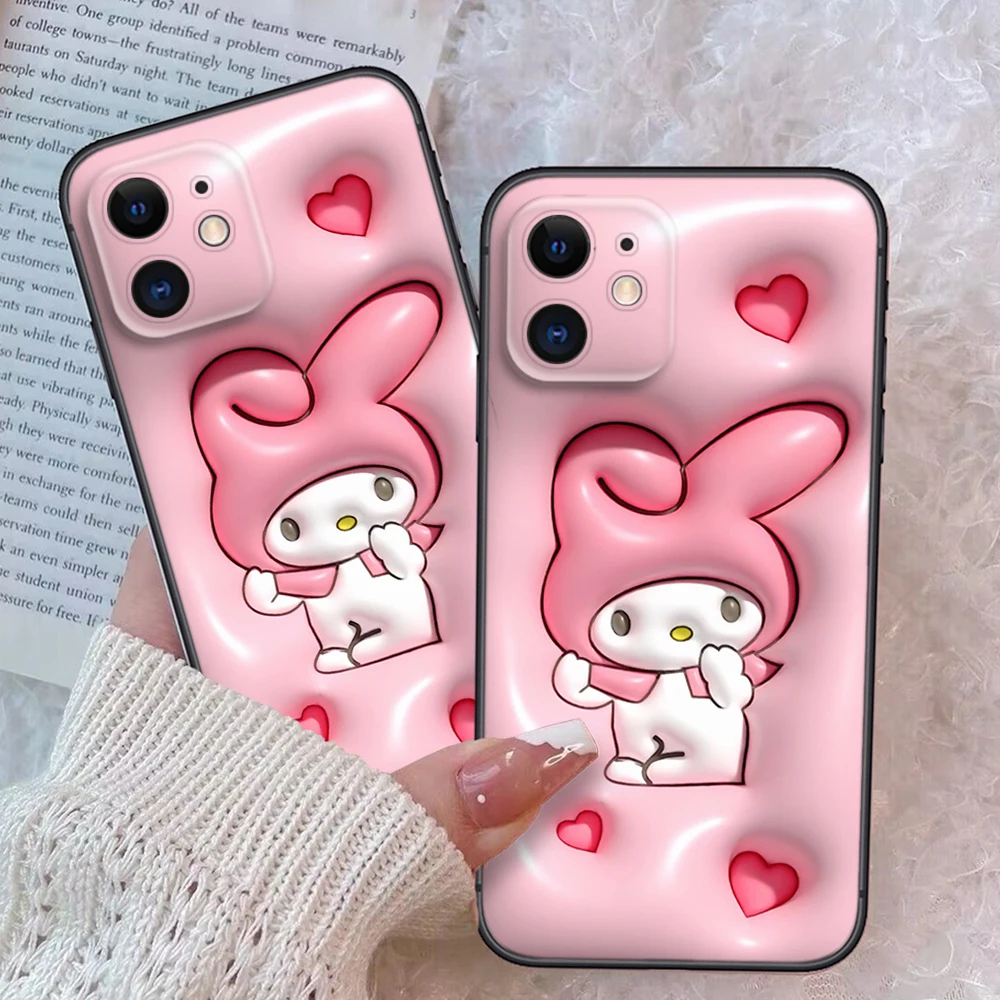 เคสนิ่มลายการ์ตูน S1 3D สำหรับ iPhone 15 14 PLUS 13 12 11 x XS XR Pro Mini 8 7 plus