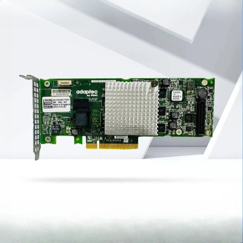 أجزاء لبطاقة الصفيف Adaptec ASR8405 12 جيجابايت/ثانية SAS SATA raid5 الأصلية 8805 8885