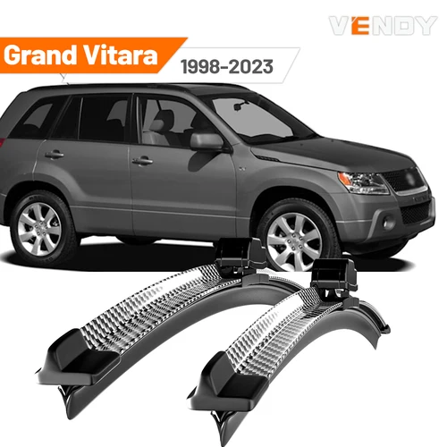 Imagen 1 del producto Para Suzuki Grand Vitara 2 3 4 1998-2023 2004 2008 2010 2015 2016 2017 2018 2 uds limpiaparabrisas delantero limpiaparabrisas