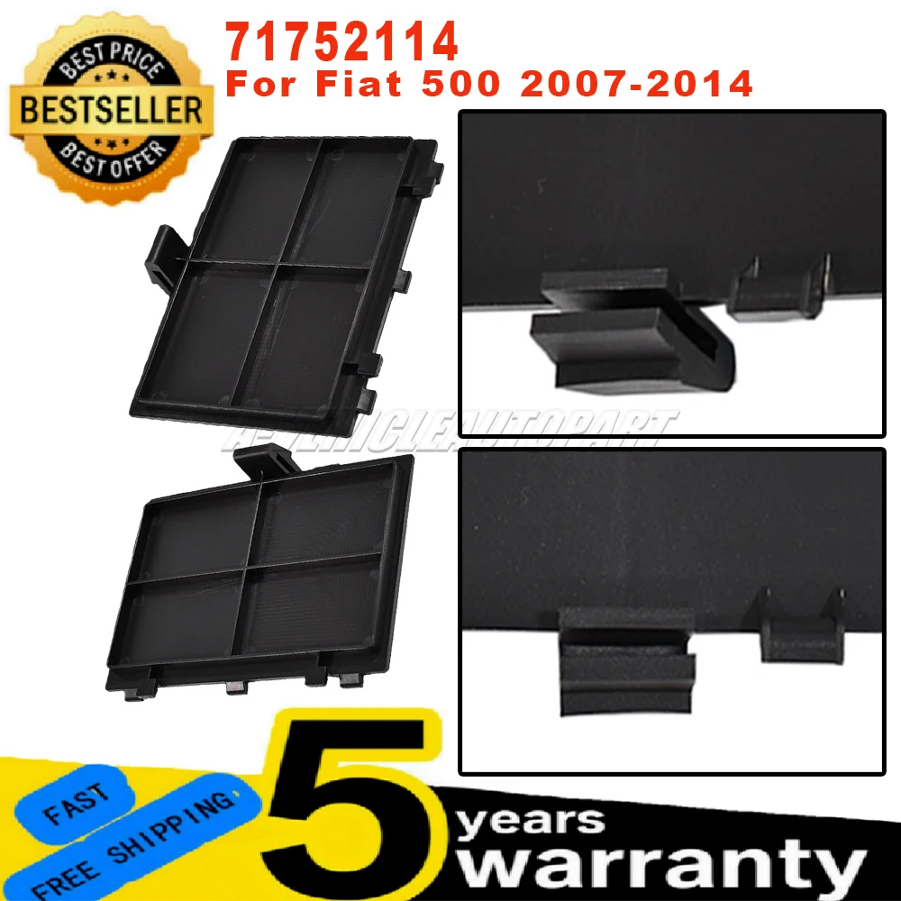 New 71752114 For Fiat 500 2007-2014 1/2 Pcs Front Wheel Arch Liner Cover Panel Left and Right Easy Installation Car Accessories