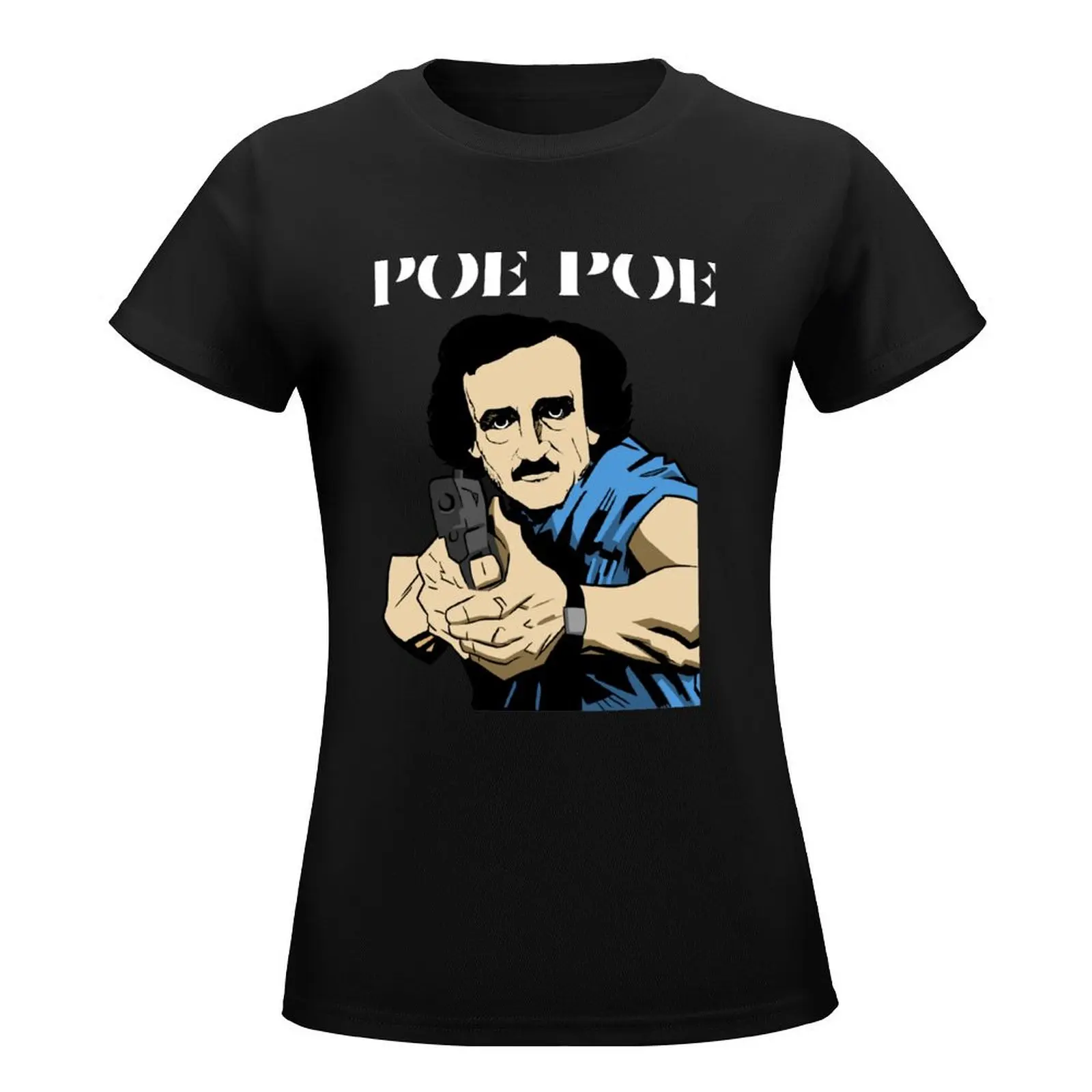 Edgar Allen Poe Shirt Design - Original Poe Poe T-Shirt funnys animal print woman t shirt