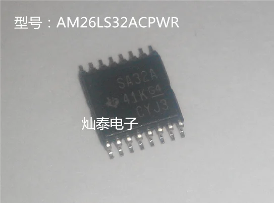 |AM26LS32ACPW SA32A TSSOP-16 AM26LS32ACPWR     10PCS