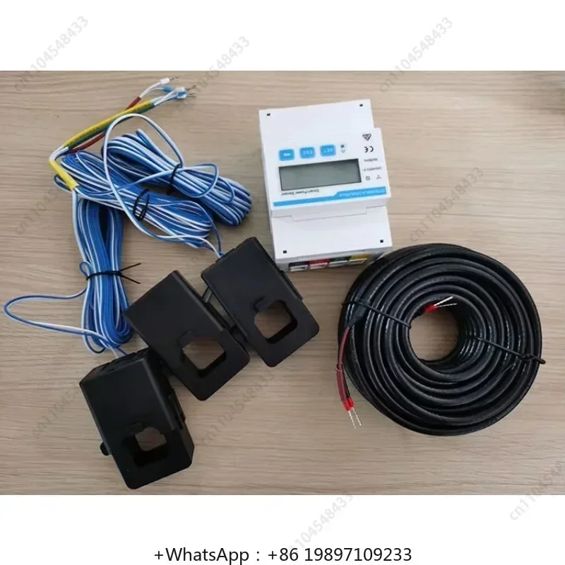 Chint الذكية متر DTSU666-H ثلاث مراحل 250A/50mA متر استشعار الطاقة عداد الكهرباء DDSU666-H مرحلة واحدة