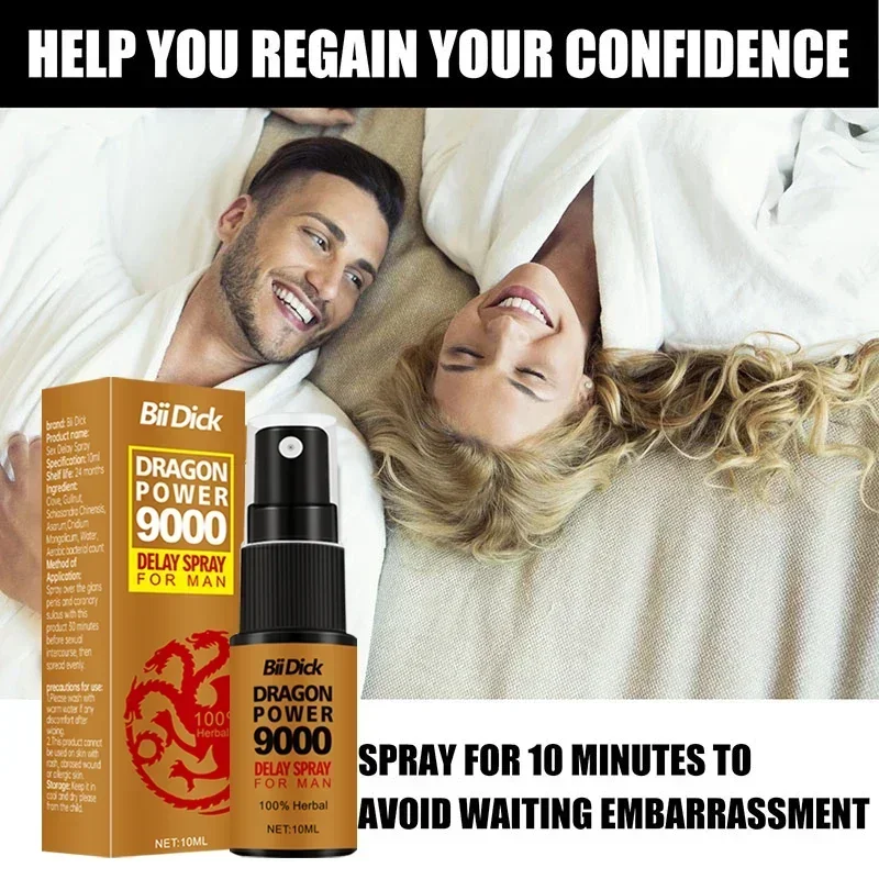 Male Sex Delay Spray For Men External Use Anti Premature Ejaculation Lasting Prolong 60 Minutes Products Penis Enlargement Oils