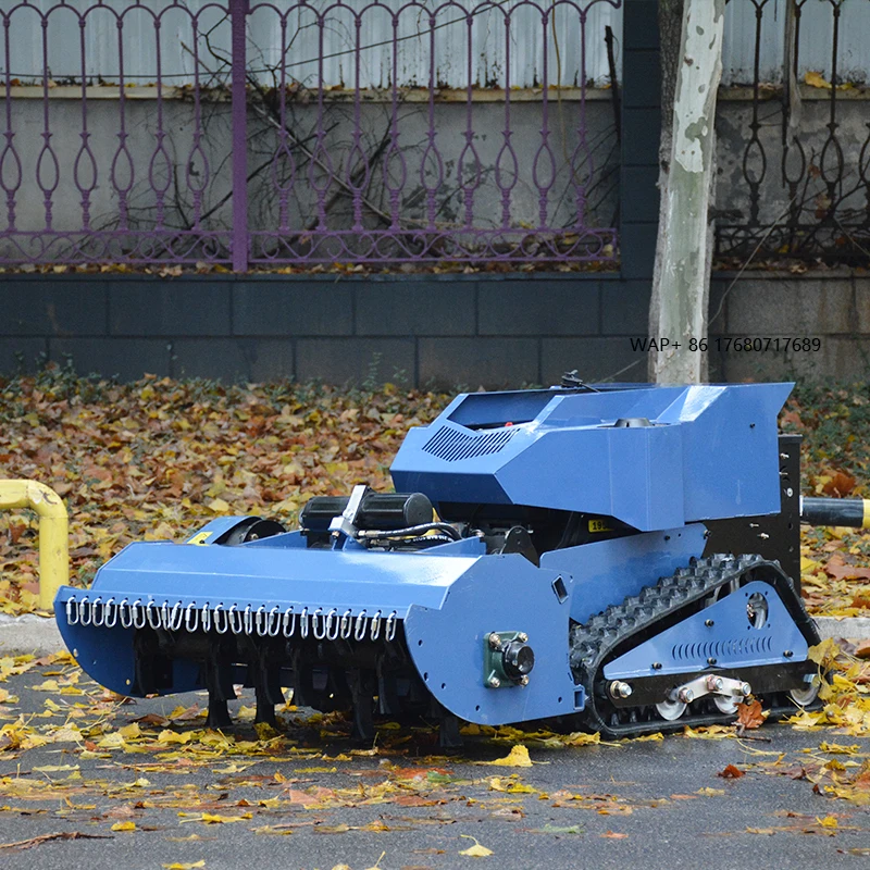 

Высококачественная тяжелая газонокосилка на гусеничном ходу с дистанционным управлением для сельского хозяйства и лесного хозяйства, для прополки