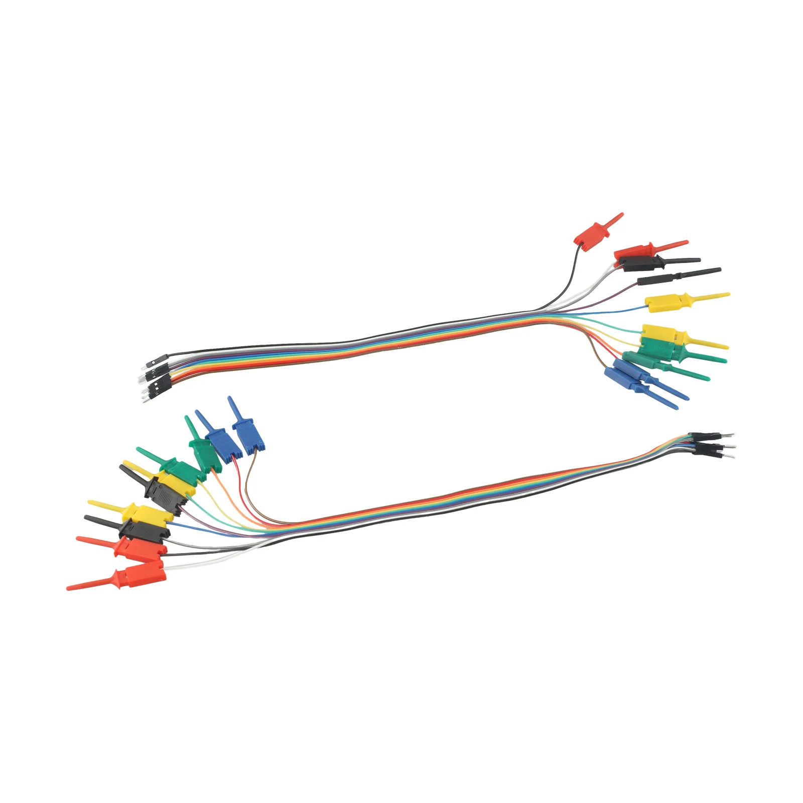 Logic Analyzer Cable Test 10PIN 2set 30cm Clamp Probe Cable Efficiency Gripper Probe Test Logic Analyzer Cable