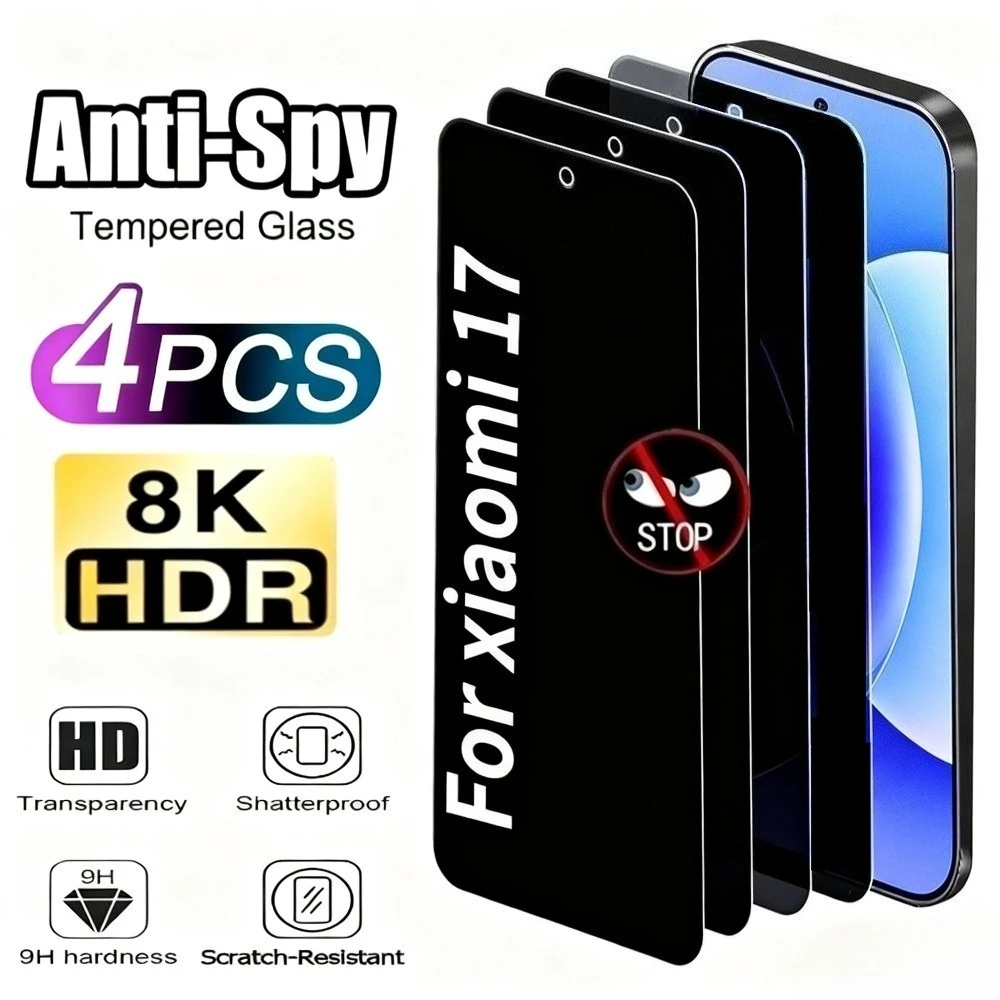 4Pcs Anti Spy Scree… - image