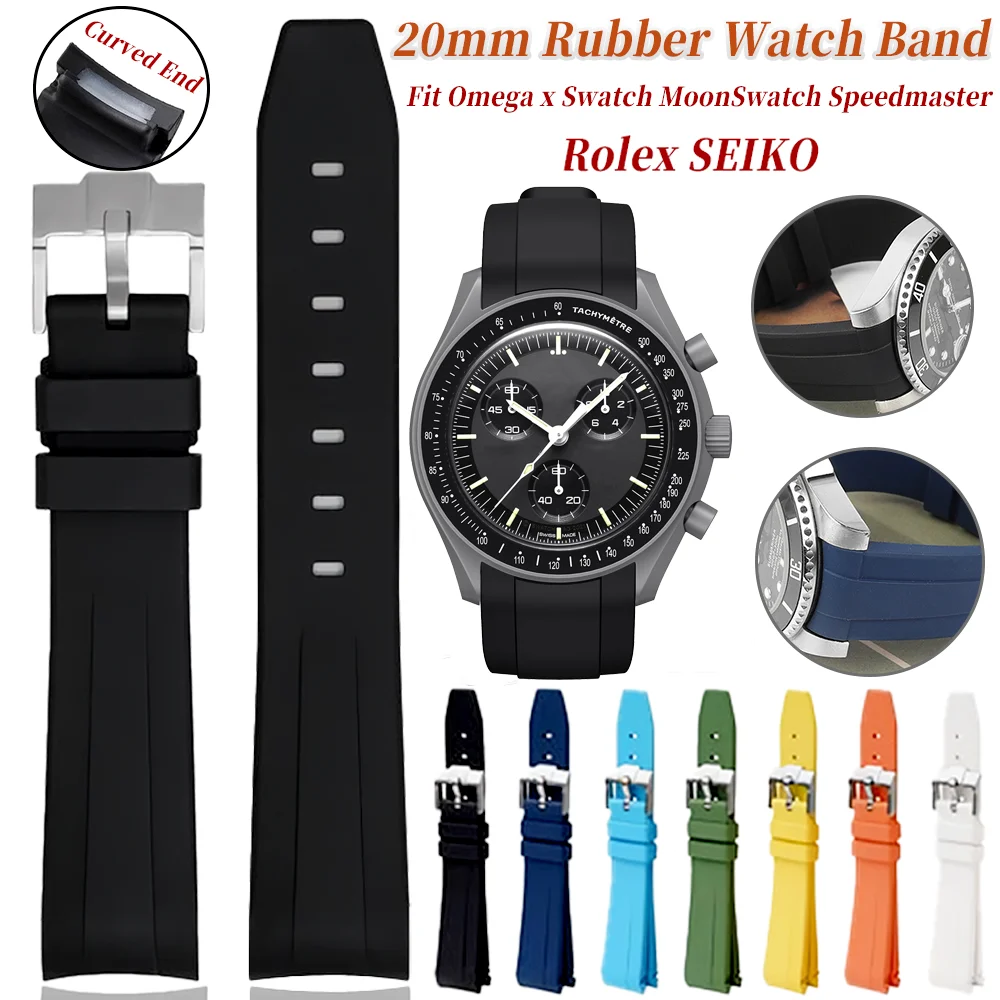 20Mm Silicone Watch…