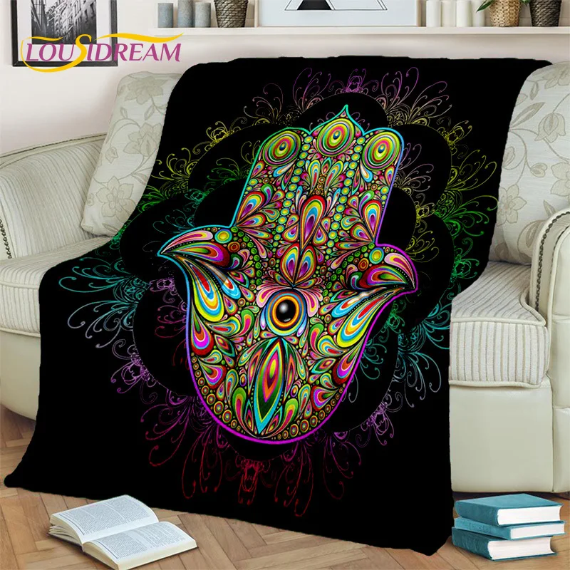 Evil Eye,Eye of Horus,Nazar Tree of Life Blanket,Soft Throw Blanket for Home Bedroom Bed Sofa Picnic Travel Cover Blanket Kids