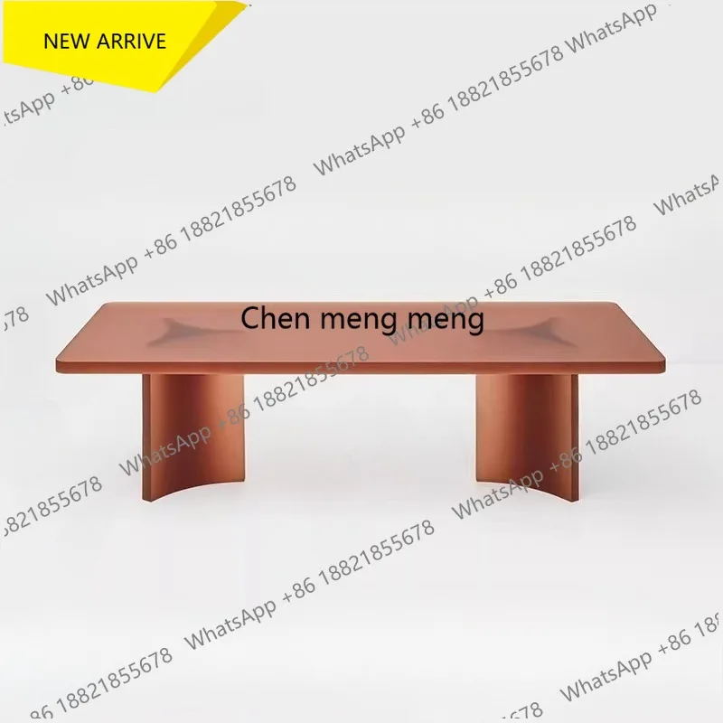 

Acrylic matte table Simple modern plexiglass dining table