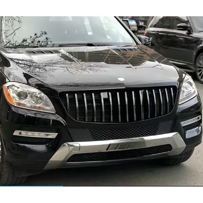 Factory Direct  Car Grills for  GLE Class W166 W292 Coupe SUV 2015-2019 Black GT R Plastic Material