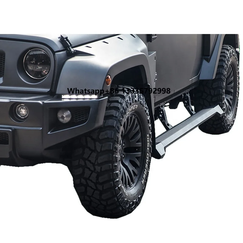 

Auto Parts Accessories Off-road Electric Side Steps E-running for Jeep Wangler JK 07-17