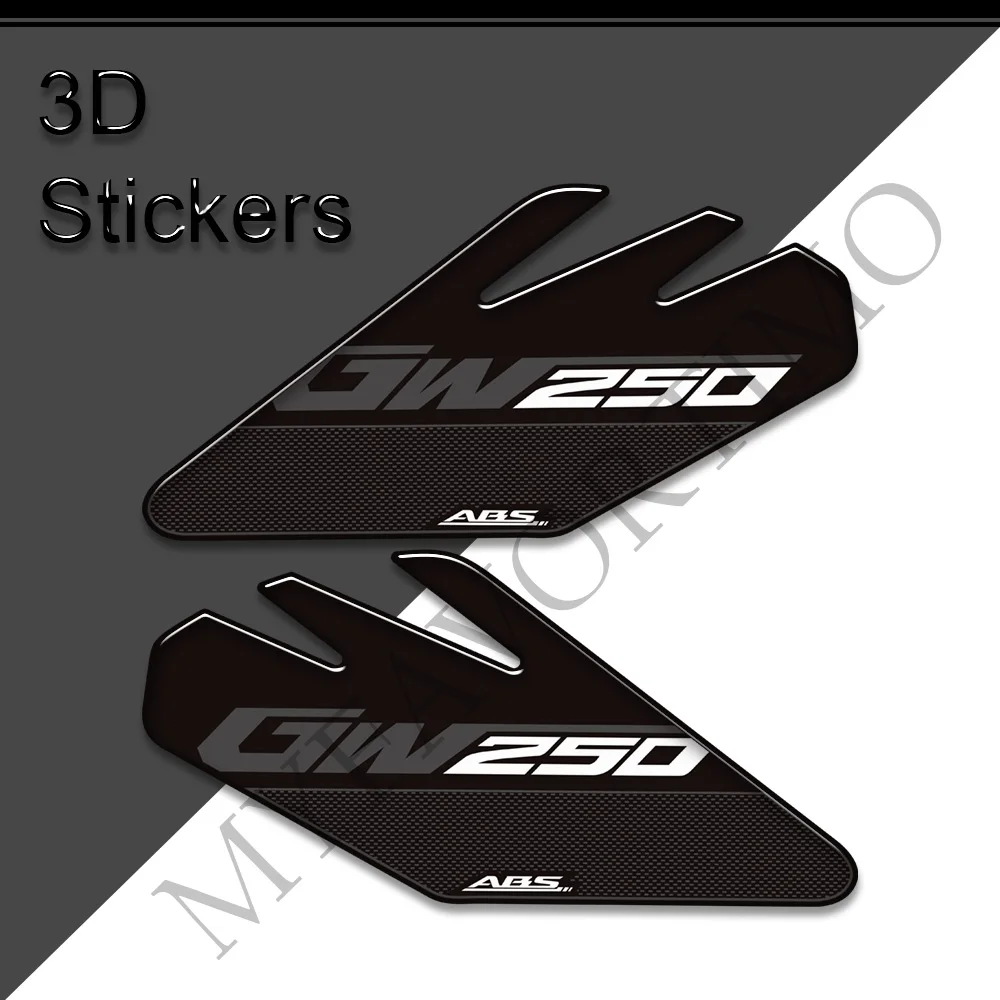 

For Suzuki GW250 Adventure Motorcycle Fuel Kit with Fuel Tank Grip Kneepad Protective Stickers for Enhanced Riding Experience