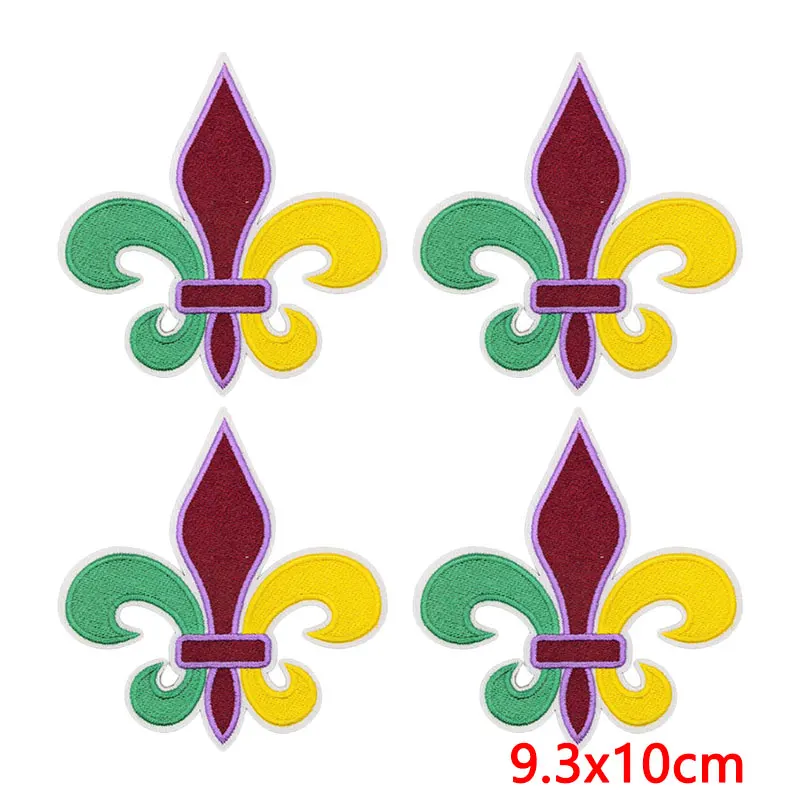 5PCS Hawaii Travel Decoration Embroidery DIY Cabin Pineapple Palm Flamingo Patch Iron On Patches for Clothing Jeans Sew Stickers