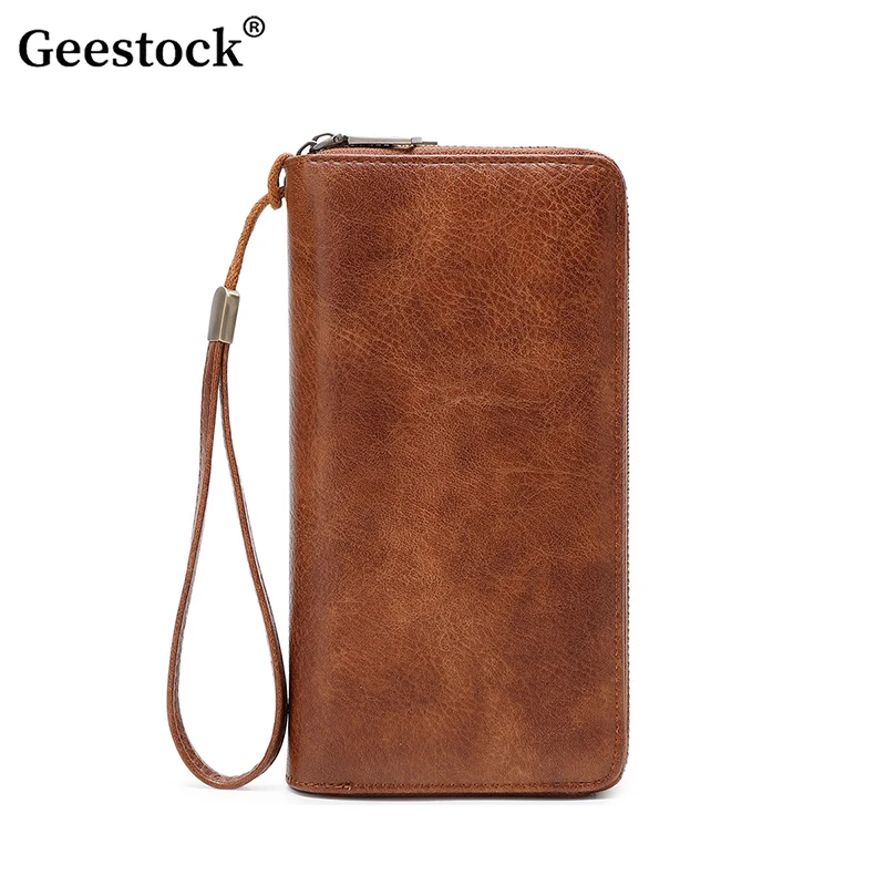 geestock-rfid-carteira-de-negocios-masculina-moda-duplo-ziper-carteira-longa-retro-grande-capacidade-bolsa-feminina-moeda-presente-﻿