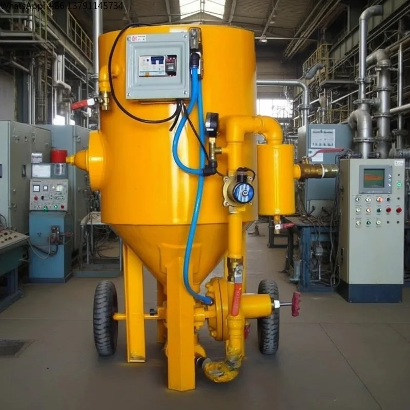 Factory Direct Sale Manufacturer Sells Automatic Valve Portable Mobile Water Sandblasting Machines
