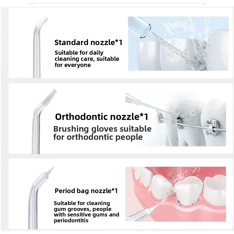 Geschikt voor Soocas tandspoelmondstuk w1/W2/W3pro/W3F