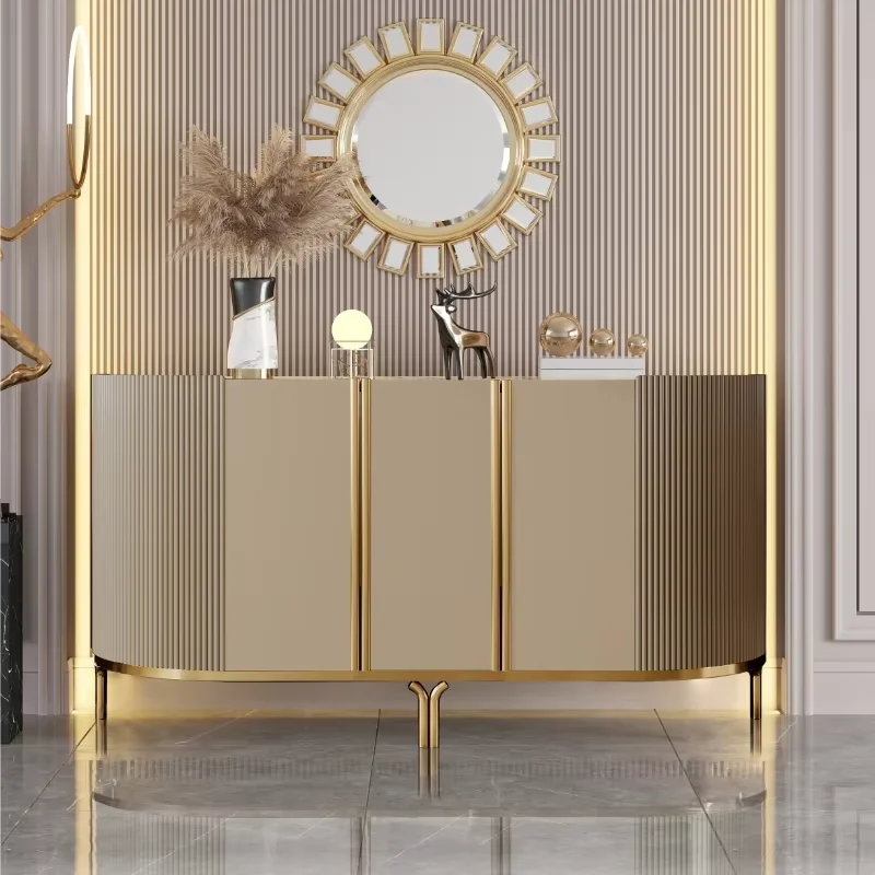 Nordic Kitchen Living Room Cabinet Bathroom Luxury Display Storage Cabinet Shelf Sideboard Armadi Da Soggiorno Home Furniture