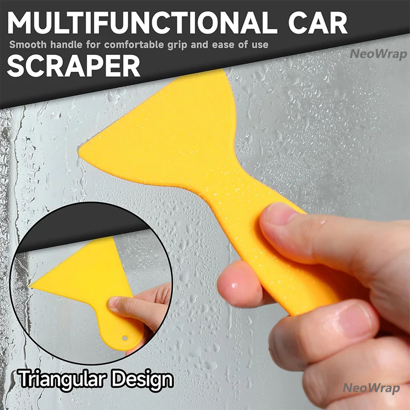 Auto-Folierungs- und Fenstertönungs-Set mit Folienmesser, Filzabzieher, Vinylspachtel und Kunststoffschaber für Folien- und Folienanwendungen – Detail 11