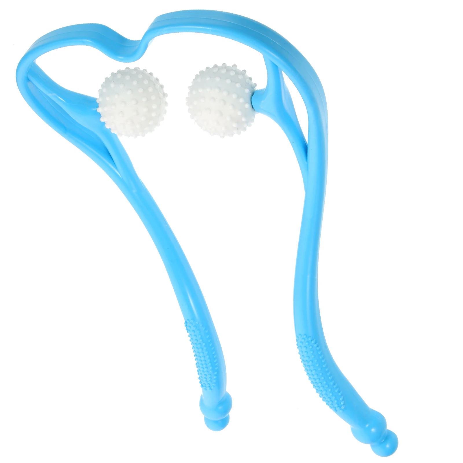 

Neck Massager Cervical Tool Handheld Durable Vibrating Massage Ball Removable Soft Elastic Skin Friendly Ergonomic Design