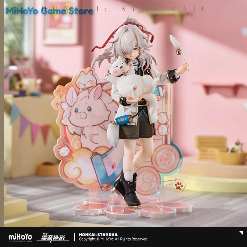 [Genuine] Jingyuan Figure MiHoYo Official Original Honkai Star Rail Jing Yuan Garage Kits PVC Desktop Ornament Model Birthday