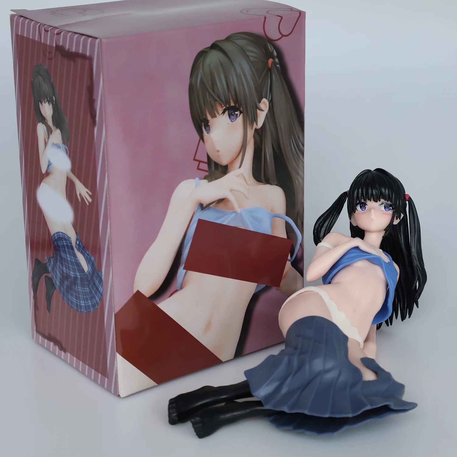 

19CM Bfull Hosomi no Kanojo 1/6 Sexy Girl Anime Action Figures PVC Collection Doll Model Toys Festive Gift for Anime Fans