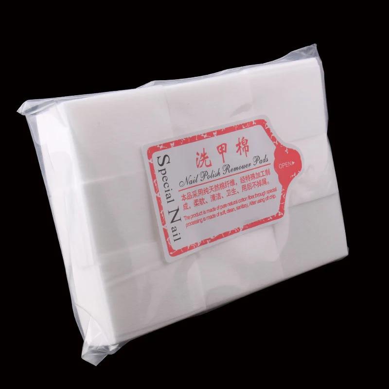Vielseitig einweichen Nagel tücher fussel freie Gel-Nagellack-Entferner-Pads effizient bequem Maniküre fussel freie Servietten langlebig