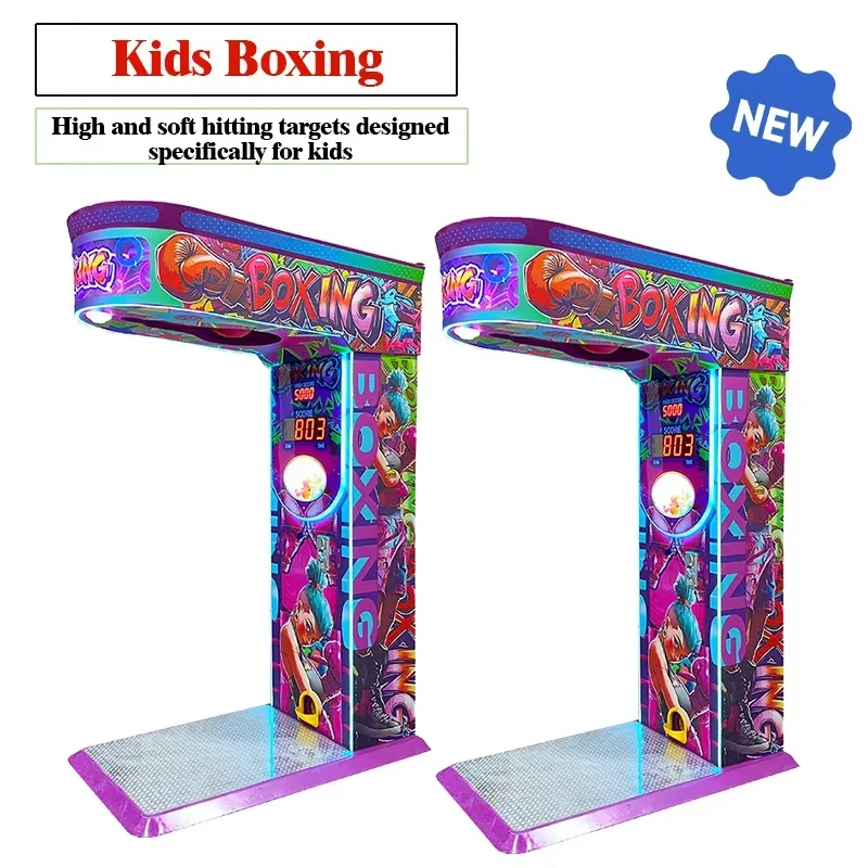 2026 Combo Boxing Power Punch Machine Accessories Kit Kickboxing Simulator Sports Game Machine Boxing-vending-machine Customized