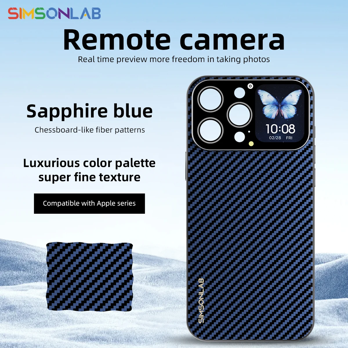New Hot Fashion Smart Phone Case for iPhone Touch Screen Call Message Push Custom Dynamic Wallpaper Selfie Preview Men Women
