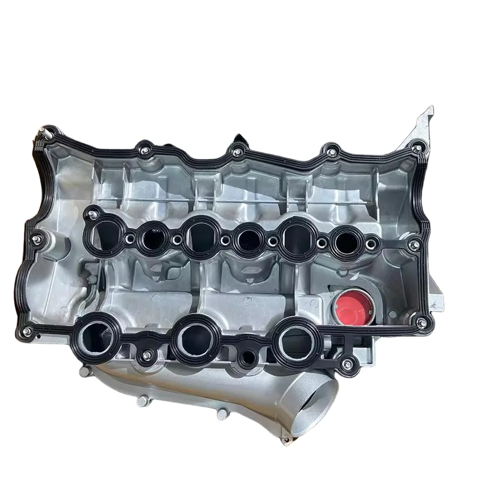 Capa coletora de entrada esquerda e direita de alumínio, serve para range rover sport 3.0, diesel, descoberta 4, xf e xj lr057379 lr057380