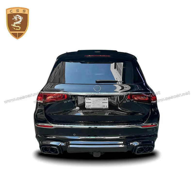 BB Style Front Rear Wheel Fender Mudguard Splash Mud Flap Guard For Maybach 2020-2024 GLS X167 Bumper Lip Exhaust Pipe Nozzle