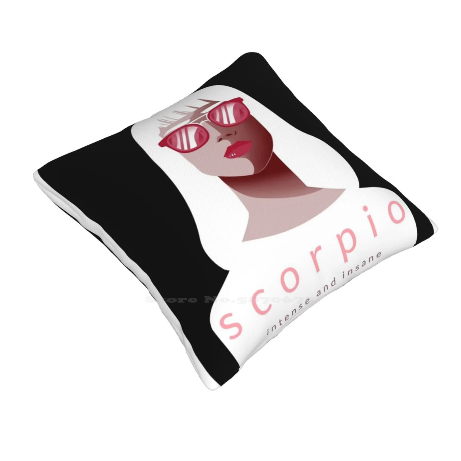 Scorpio Home Sofa Car Waist Throw Pillowcase Funny Quotes Life Cute Stars Trending Tumblr Love Trendy Astrology Comedy