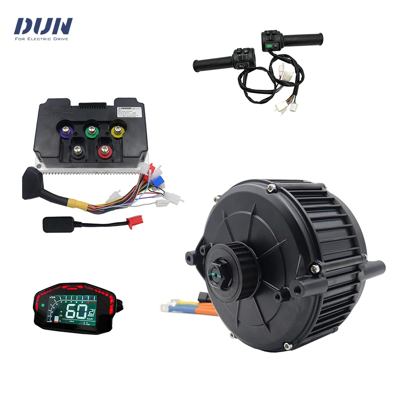 

Мотор-редуктор QS165 5000 Вт (пиковая мощность 10 кВт) PMSM V2 с контроллером Fardriver ND72450 и дисплеем DKD, комплект с дроссельной заслонкой T08