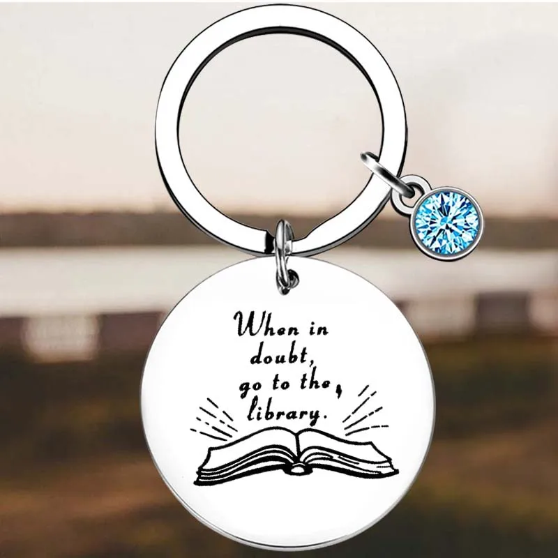 New Book Lover Gift Key Chain Ring I Love to Book keychain pendant Bookworm Librarian Gift Book Lover Gift Reader Book Club Gift