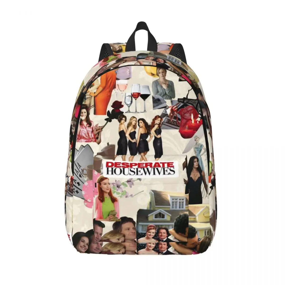 

Desperate Housewives TV Backpack Men Women Teenage School Business Daypack Susan Lynette Bree Solis Laptop Shoulder Bag Sports
